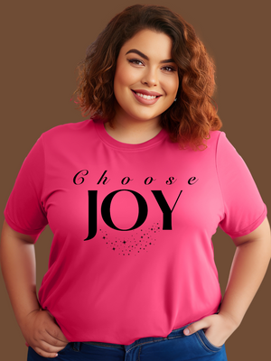 CHOOSE JOY T-Shirt- White