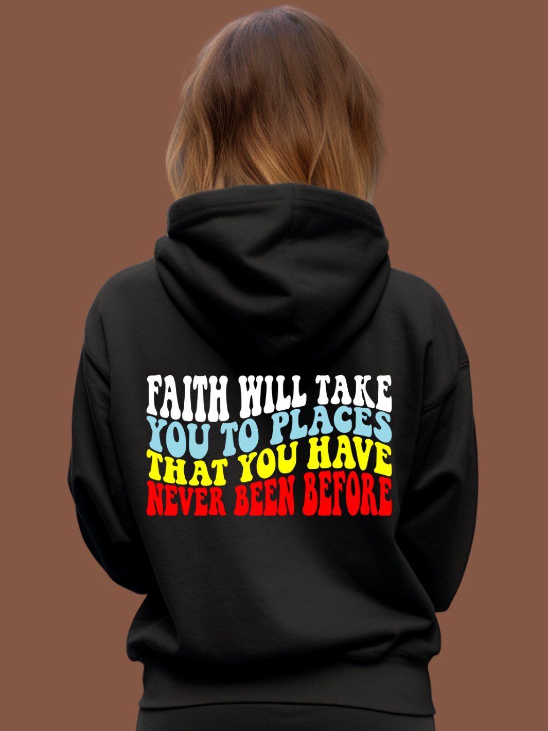 FAITH Hoodie- Black