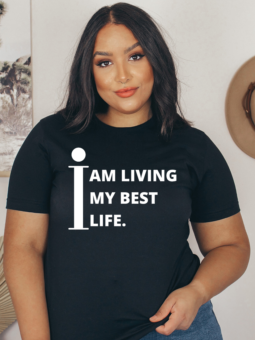 im living my best life t shirt