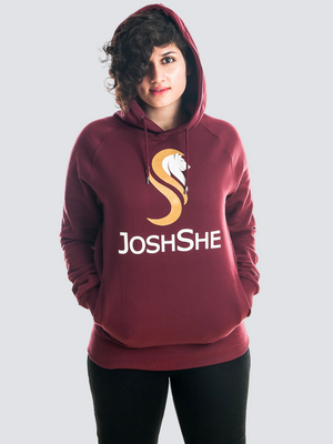 TIGRESS Hoodie- Burgundy Red